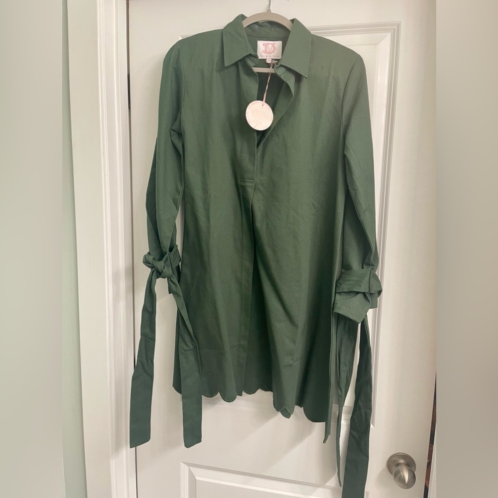 Victoria Dunn Designs Holiday Green Dress